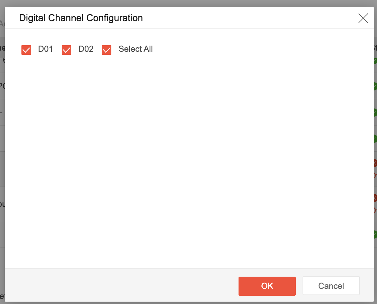 Hikvision digital channel configuration for ITVDesk multi-channel ONVIF camera